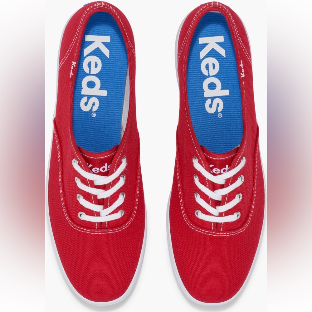 Keds Champion Red Canvas Sneaker